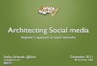 Architecting Social Media