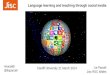 Language learning and teaching through social media