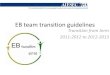 EB transition guidelines