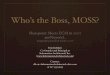 Who's the Boss, MOSS?
