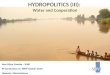 Hydropolitics TWM Global2010 (III)