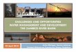 Challenges and Opportunities: water management and development in the Zambezi