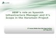 ADIF’s role as Spanish Infrastructure Manager and it’s Scope in the Haramain Project