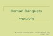 Roman banquets