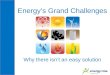 Energy's grand challenges