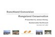 Ranchland Conversion, Rangeland Conservation