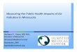 Yawn - Measuring the Public Health Impacts of Air Pollution in Minnesota