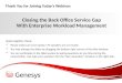 Closing the Back Office Service Gap with Enterprise Workload Management