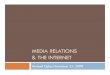 Media Relations & SEO - MRC Presentation