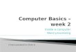 ICT for Beginners - session 2 (C&G 4249 iTQ) - Inside a PC