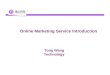Online marketing service introduction