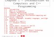 1. intro to comp & c++ programming