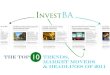 InvestBA presents the Top 10 Trends, Market Movers & Headlines of 2011