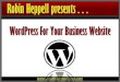Wordpress for Your Business Website