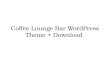 Coffee Lounge Bar WordPress Theme + Download