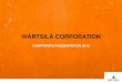 Wartsila Company presentation 2013