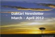 Daktari Newsletter March-April 2012