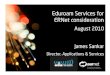 Eduroam services presentation to ERNET August 2010-j sankar