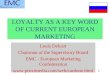 Loyalty As A Key Word Of Current European Marketing