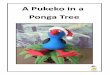 Pukeko in a Ponga tree