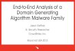 End-to-End Analysis of a Domain Generating Algorithm Malware Family