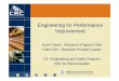 Engineering for Performance Improving