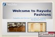 Rayudu fashions - manufacturers and suppliers of False Ceilings, Wooden Flooring, Carpet Tile, Pvc Vinyl Flooring, Vertical Blinds, Roller Blinds, Venetian Blinds, Wooden/Bamboo Blinds,