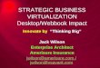 Strategic Desktop Virtualization