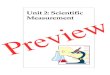 Physcial science unit 2 scientific measurement preview