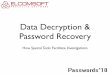 Data Decryption & Password Recovery