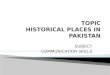 Historical places in pakistan