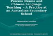 Process drama and chinese language teaching