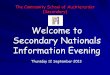National 4 & National Information_Evening_12th_Sept_2013