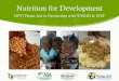 Nutrition for Development HPP/Planet Aid in partnership with WISHH&WSF