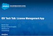ISV Tech Talk: License Management App (October 15, 2014)