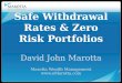 Safe withdrawal rates 2012 12