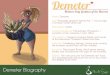 Demeter Character Biography & Turnaround