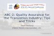 QA for the Translation Industry
