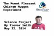 The Mount Pleasant Chicken Nugget Experiment
