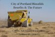 City of Portland Biosolids Presentation
