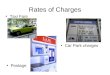 Rates Of Charges