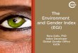 The Environment and Gender Index (EGI)