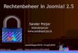 Joomla 2.5 ACL @ Dutch Joomla!Days #jd12nl
