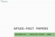 UPSEE - Mathematics -2000 Unsolved Paper