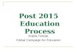 Post 2015 education agenda
