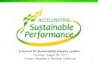A Summit for Sustainability Industry Leaders