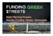 Green Streets: Finding Funding for Stormwater Infiltration