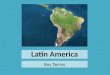 Latin america vocabulary