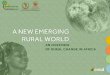 A new emerging rural world. An overview of rural change in Africa
