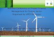 Presentation on Renewable Energy Projects (Wind Power)